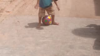 playing soccer with my brother in brazil🇧🇷