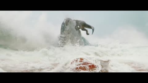 MEG 2: THE TRENCH (2023) “Giant Kraken Attacks Fun Island” Trailer | Jason Statham Movie