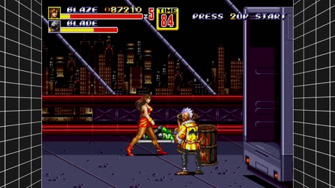 BLAZE STREET OF RAGE 2 SEGA CLASSIC