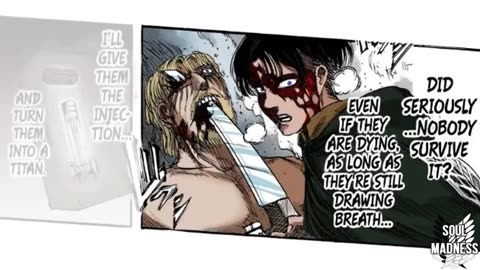 Levi versus the Beast Titan (Comic)