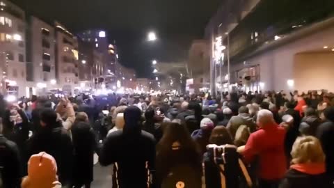 Happening Now - Massive Protests in several eastern German
