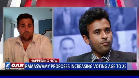 GOP presidential candidate Ramaswamy proposes increasing voting age to 25