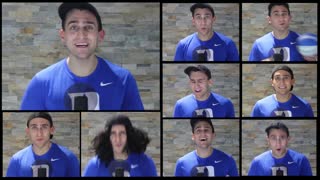 One-man a capella of Justin Bieber's "What Do You Mean"