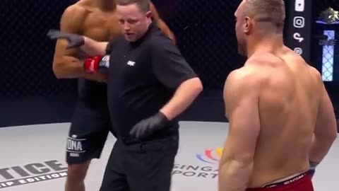 Light heavyweight kickboxing king Roman kryklia was in a hurry