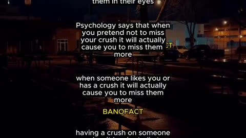 Random facts about your crush
