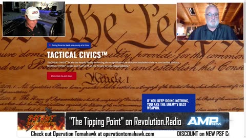 11.13.23 "The Tipping Point" on Revolution.Radio in STUDIO B, White Hat Revalations w/ Sacha Stone