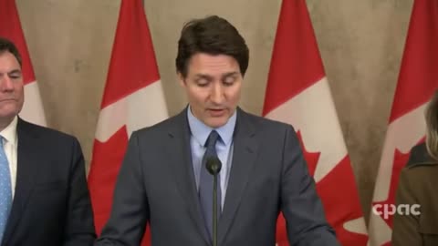 Trudeau: "We're investing $5.5m to build capacity of civil society organisations to combat disinformation...🤡