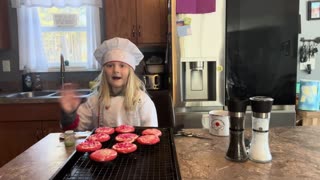 Lily-Rose Kindergarten Cook: Cream Cheese Frosting Sugar Cookies