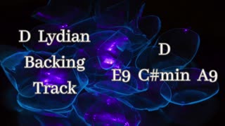 D Lydian Guitar Backing Track Psychedelic Stoner Clean Ambient Rock