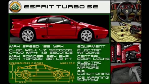 Lotus Turbo Challenge II Main theme [ Amiga 500 ]