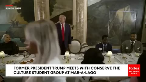 BREAKING NEWS: Trump Rails About 'Rigged System,' Brings Up 'Retribuation' At Mar-A- Lago Event