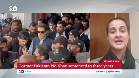 Pakistan pm imran khan aentenced to three years news
