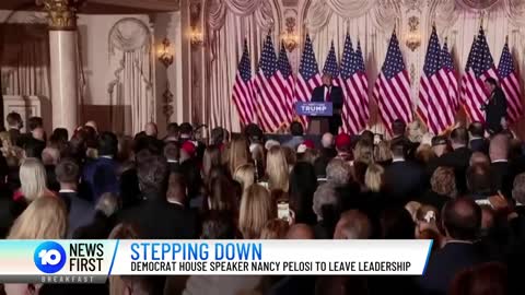 Nancy Pelosi Stepping Down As Speaker Of The U.S. House Of Representatives