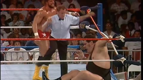 Andre the Giant vs Randy 'Macho Man' Savage (Aug, 1988)