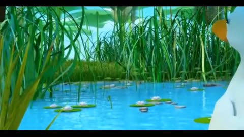 Five little Duck poem went swimming one day cocomelon nursery rhyme for kids