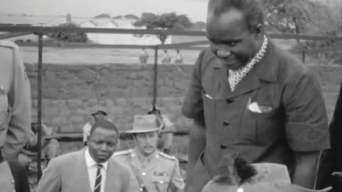 Zambia President Kenneth Kaunda Visiting Military Training School At Kalewa Barracks - 1967