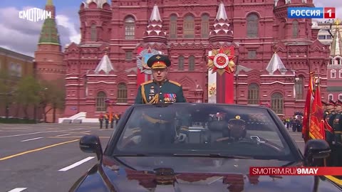 On the Great Victory Day, see a big Parade on Red Square