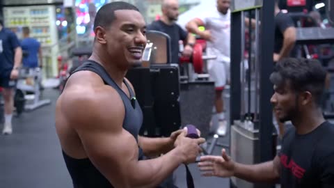 Larry wheels and ronnie coleman power lifter