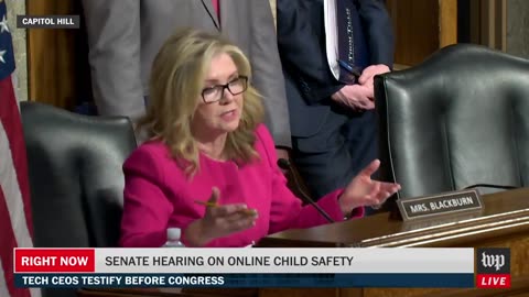 🚨JUST WOW Marsha Blackburn to Mark Zuckerberg.