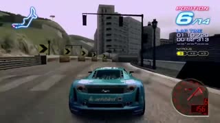 Ridge Racer 6 Advanced Route #9 Third Try Gameplay(Career Walkthrough)