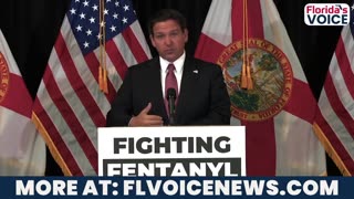 DeSantis signed legislation enacting penalties for those exposing first responders to fentanyl.