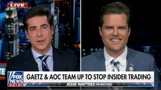 Rep. Matt Gaetz on joining forces with AOC over a bill to ban lawmakers from owning stock
