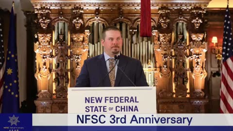 Chris Rose (R-WV) speaks at the NFSC's 3rd Anniversary