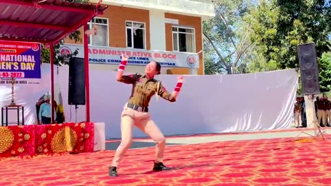 Happy Women's Day Special Dance By Punjab Lady Police Dance Viral Police Dance2022IndianPolice Video