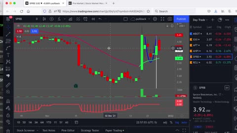 Steven Dux Bounce Short + Gap Up Short In Action: SPRB and RELI