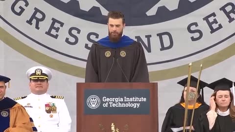 Harrison Butker Shocks Graduates With Speech