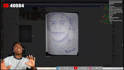Ishowspeed Reacts To His Fan Art!