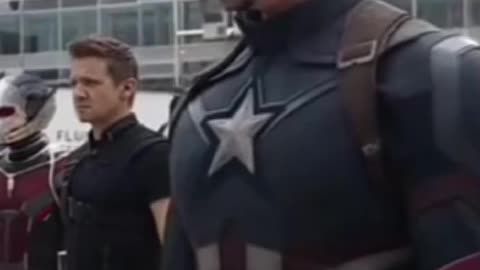 Ironman vs captain America team