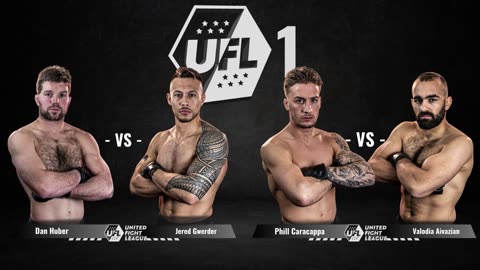 D Huber vs Jered Gwerder & Phill Caracappa vs Valodia Aivazian | BOUTS 7 & 8 | United Fight League 1