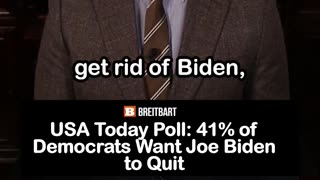 41% of Democrats Want Joe Biden to Quit According to USA Today Poll