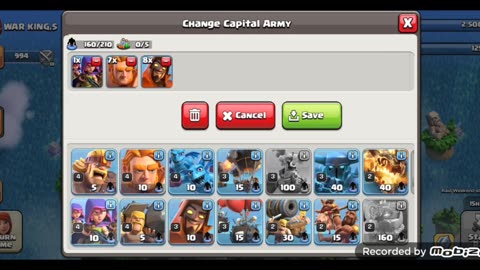 Army Training | Clan Capital | Clash of Clans