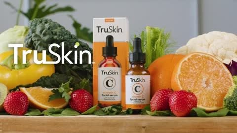 TruSkin Vitamin C Serum for Face, Anti Aging Serum with Hyaluronic Acid, Vitamin