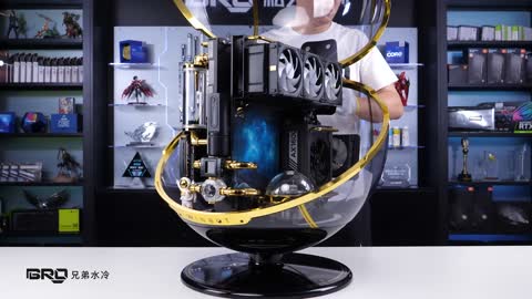 4K PC BUILD InWin Winbot On The Journey To The Stars With Astronauts?