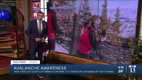 Skier captures video of massive avalanche on Park City Ridgeline