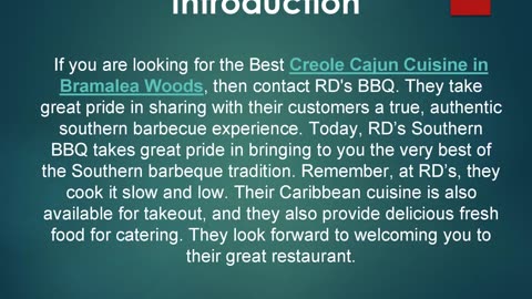 Best Creole Cajun Cuisine in Bramalea Woods