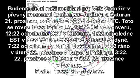 21.12.2020 VĚK VODNÁŘE KONEČNÁ AKTIVACE & MASOVÁ MEDITACE