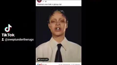 Rihanna Has A New Strange Look