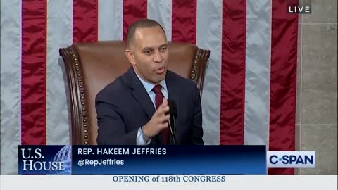 Try Not to Cringe At New House Democrat Leader's Woke Concession Speech