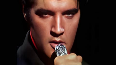 A Ronin Mode Tribute Elvis Presley 1968 Comeback Christmas Special Trouble AI Digital Remastered 4K