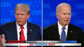 2024 Presidential Debate - President Trump: "Biden Could Be a Convicted Felon when He Leaves Office"