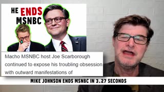 240222 Mike Johnson ENDS MSNBC In 3.27 Seconds.mp4