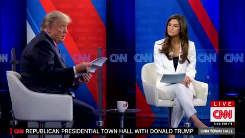 Trump Pulls Out Receipts In Epic Moment During CNN Town Hall