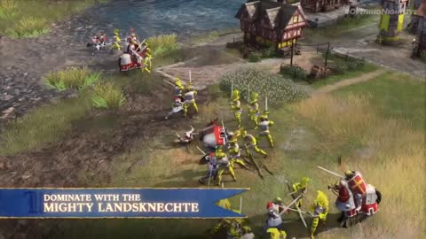Age of Empires IV Exclusive Gameplay World Premiere Trailer Gamescom Opening Night Live 2021