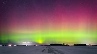 Northern Lights on Display in Ontario