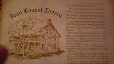 Bedford, PA - Jean Bonnet Tavern - American Cuisine