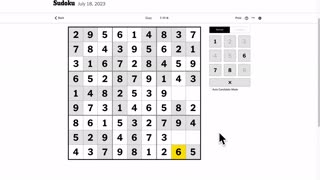 Sudoku 2023-07-18